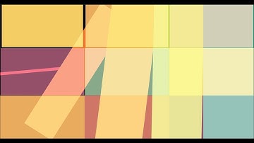 4K Flat Rotating Squares Transition