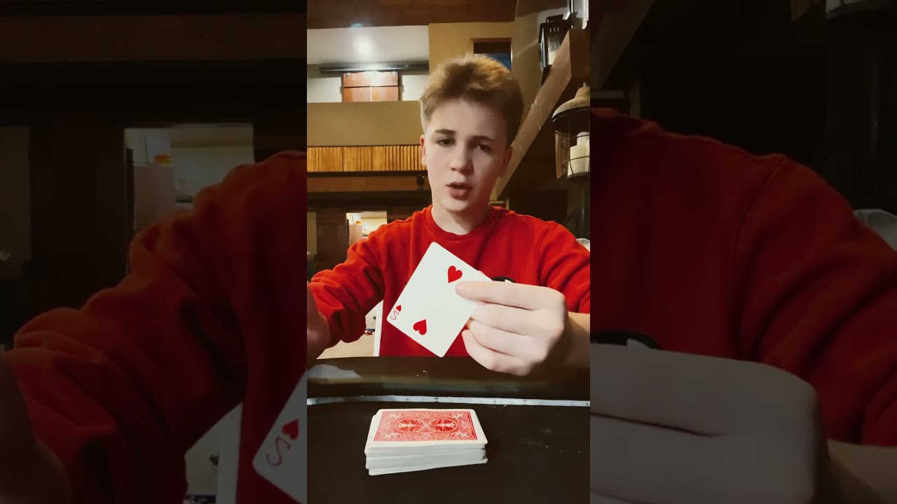 Card cheating demonstration