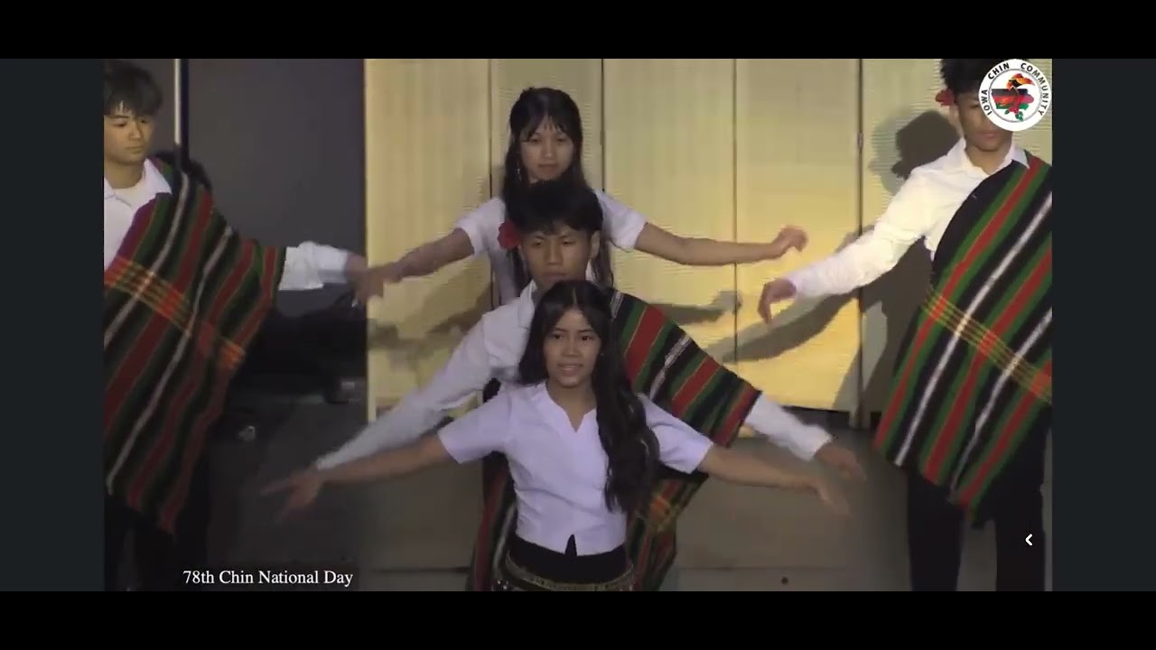 78th Chin National day (Falam mino Dance Iowa February 21, 2026