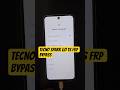 Tecno Spark Go 1S Frp bypass #shorts #ytshorts #repair #shortsfeed #viralshorts
