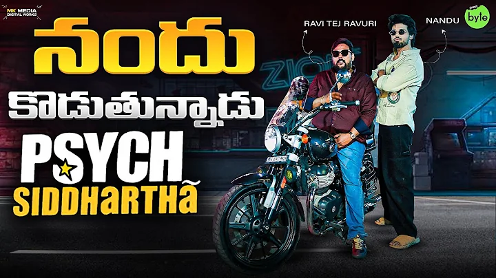 Street Food in KPHB Hyderabad | Nandu Psych Siddhartha Street Food Tour | Street Byte | Silly Monks