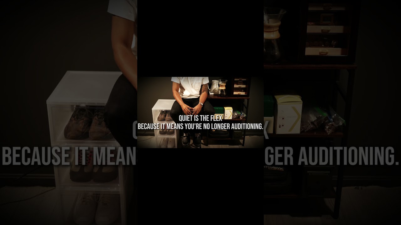 Ritual POV | Quiet Is The Flex (Text)