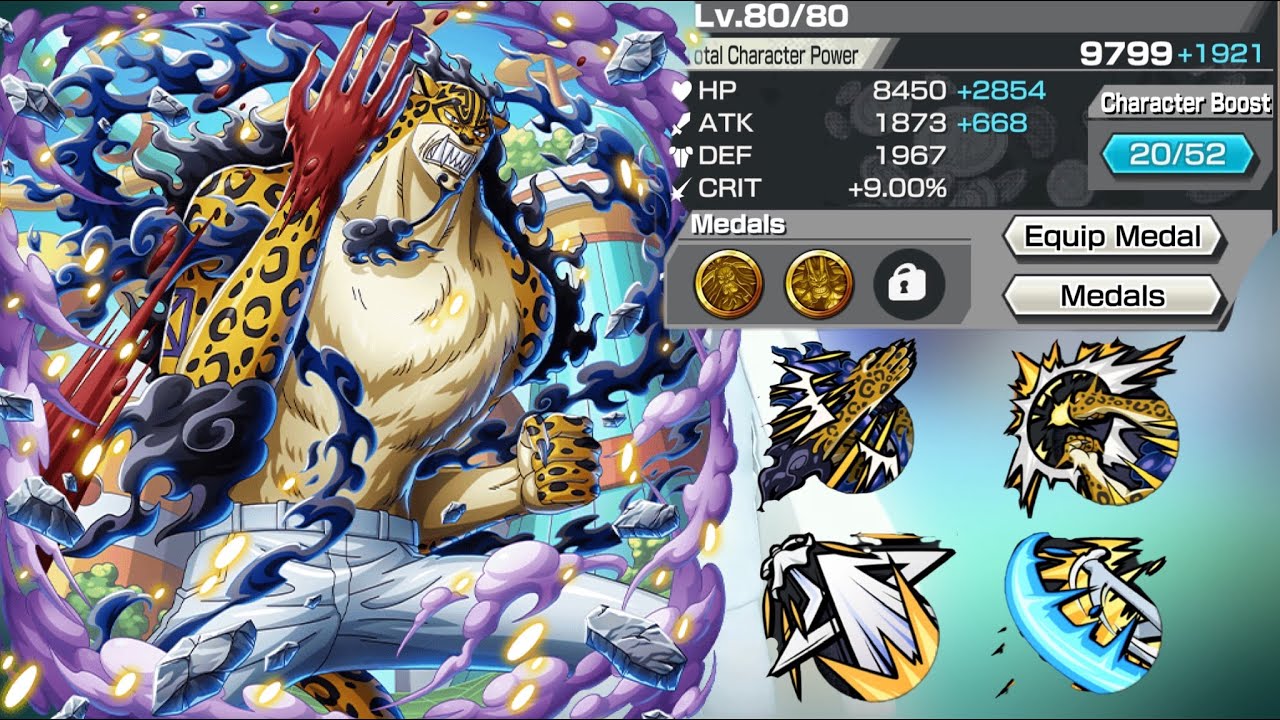 5 ⭐️ EX AWAKEND FORM LUCCI GAMEPLAY | ONE PIECE BOUNTY RUSH