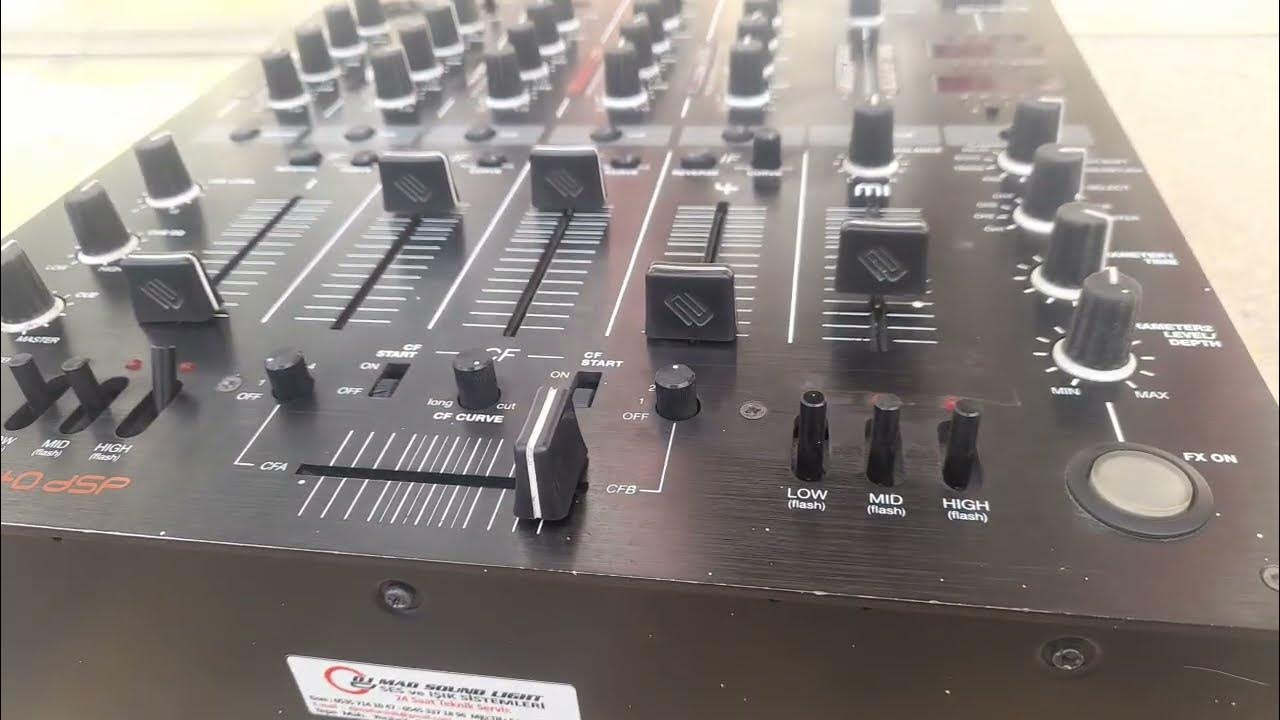 Reloop RMX40 DSP BlackFire Edition Dj Mixer By DJ MAD SOUND LIGHT SYSTEM Marmaris Türkiye YouTube