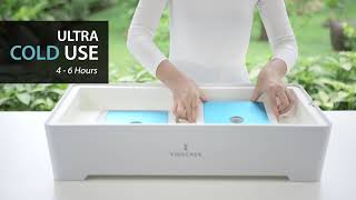 Learn how to use VIDACASA cordless hot and cold buffetware