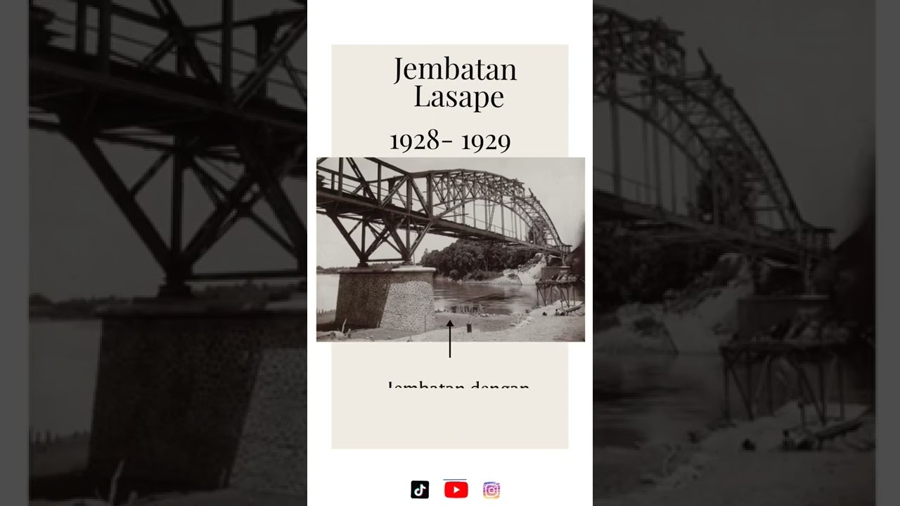 Jembatan Lasape kab.Pinrang 