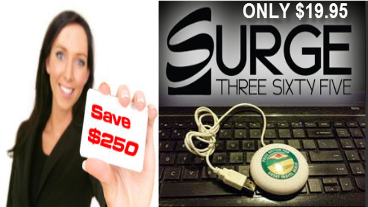 Surge 365 Travel Button