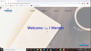 Complete One page website in HTML CSS Boostrap and Javascript Step by step/2020