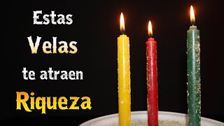 Magnificas velas de la Suerte y Riqueza | Fácil y sencillo