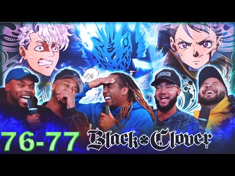 Noelle vs Solid! Black Clover Ep 76 & 77 Reaction/Review