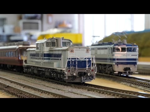 ムサシノモデル　16番　DD51 1157 HOゲージ 16番 ムサシノモデル DD51 重連貨物 - YouTube