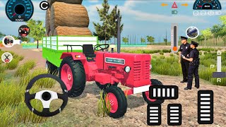 Real Tractor Games 2026 - Mahindra 4x4 Cargo Transport Tractor Driving Games - Android GamePlay screenshot 3