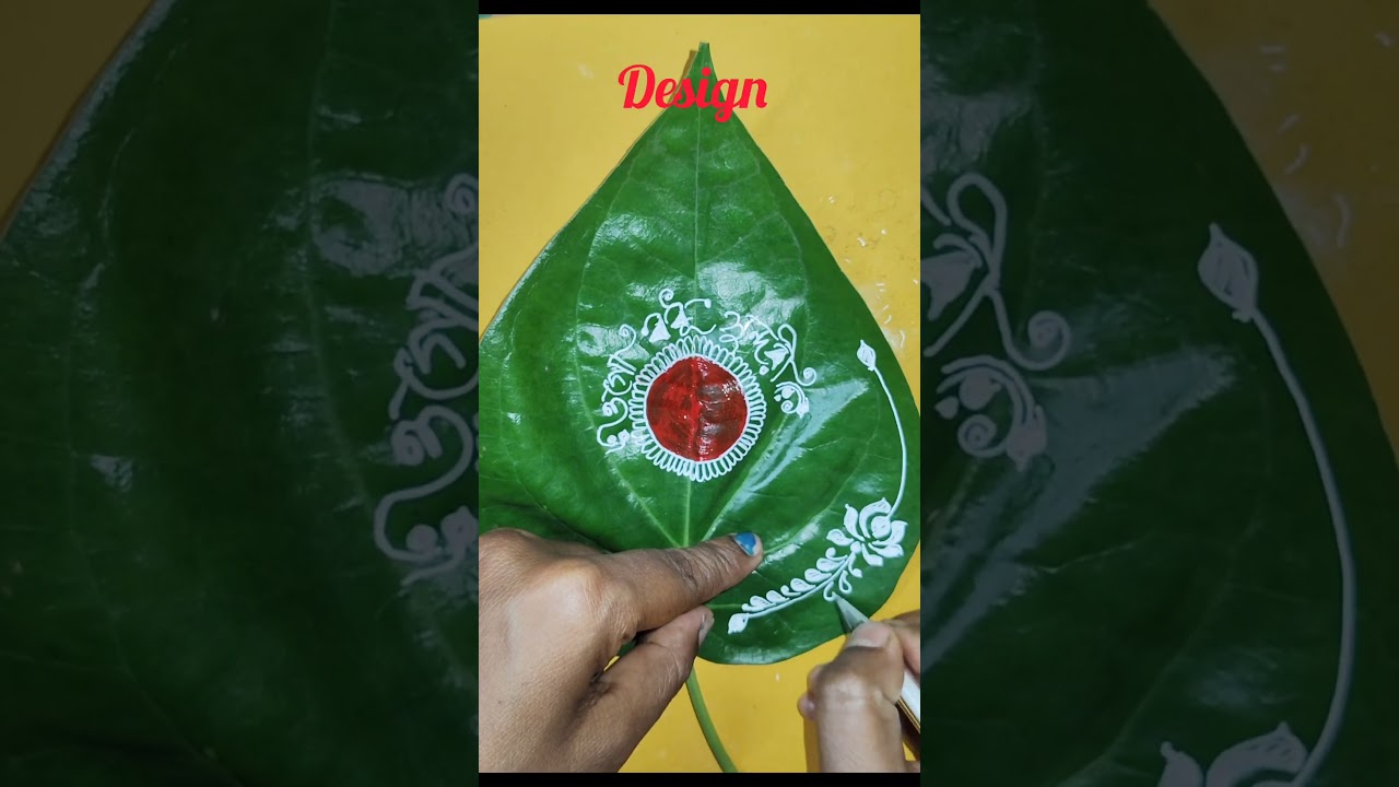 easy pan pata design ||, wedding art || KOLKA 🧿