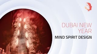 Dubai New Year, Burj Khalifa Laser Show, Midnight light show at the Burj Khalifa -MIND SPIRIT DESIGN