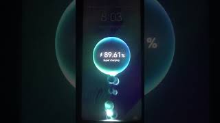 What Super Fast Charging looks like on a Huawei Nova 5T, Subscribe for more