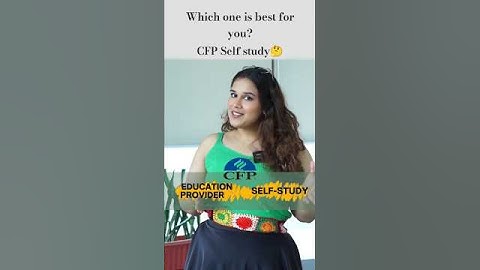 🎓 CFP Self Study vs Classes: What