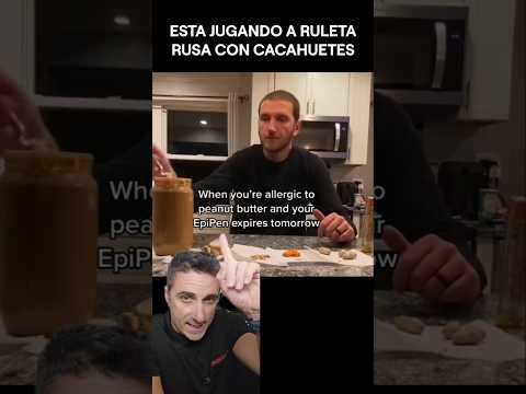 Está jugando a la ruleta rusa con cacahuetes.#supervivencia #sabiasque #curiosidades