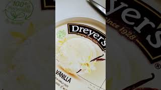 Famous Dreyer's Vanilla Ice Cream #satisfying #shorts #asmr #icecream #dreyers # Net Worth