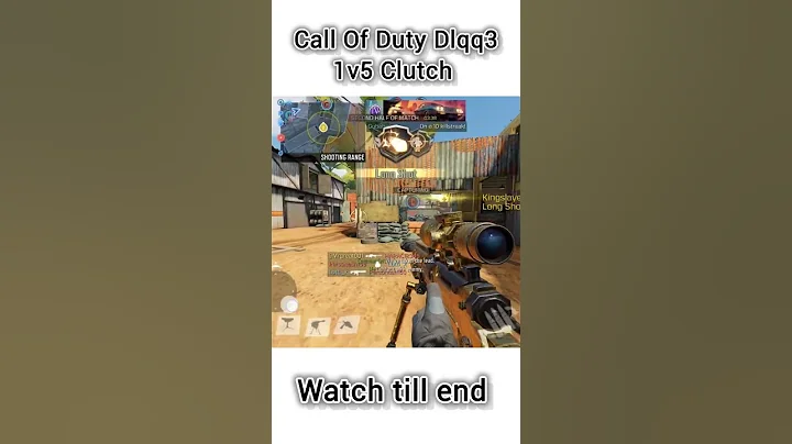 The Greatest 1v5 Clutch in Call of Duty History #codm #callofduty