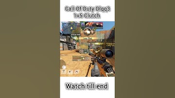 The Greatest 1v5 Clutch in Call of Duty History #codm #callofduty