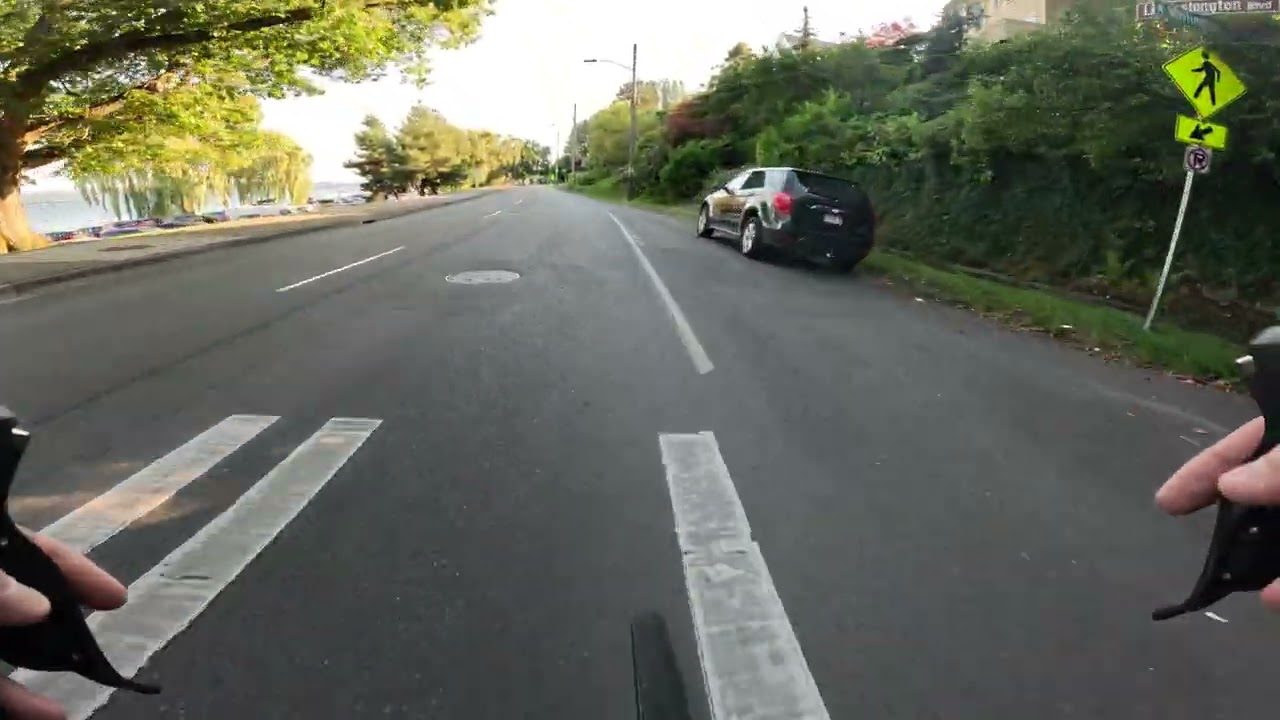 Perfect cycling day 2024-08-31 3) Arboretum to Madison to LWB including corkscrews