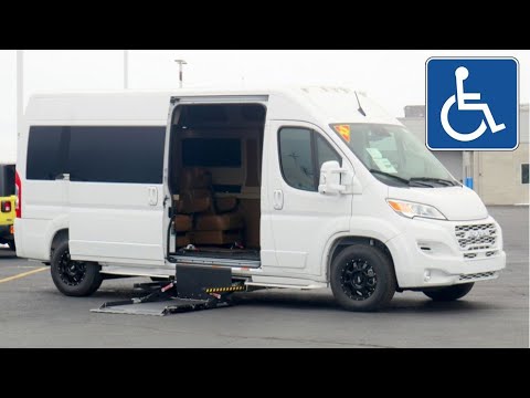 9 Passenger LUXURY Wheelchair Van - BraunAbility UVL Lift | Sherry