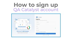 How to Sign Up for QA Catalyst (Quick Guide)