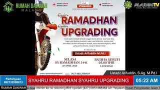 SYAHRU RAMADHAN SYAHRU UPGRADING #1