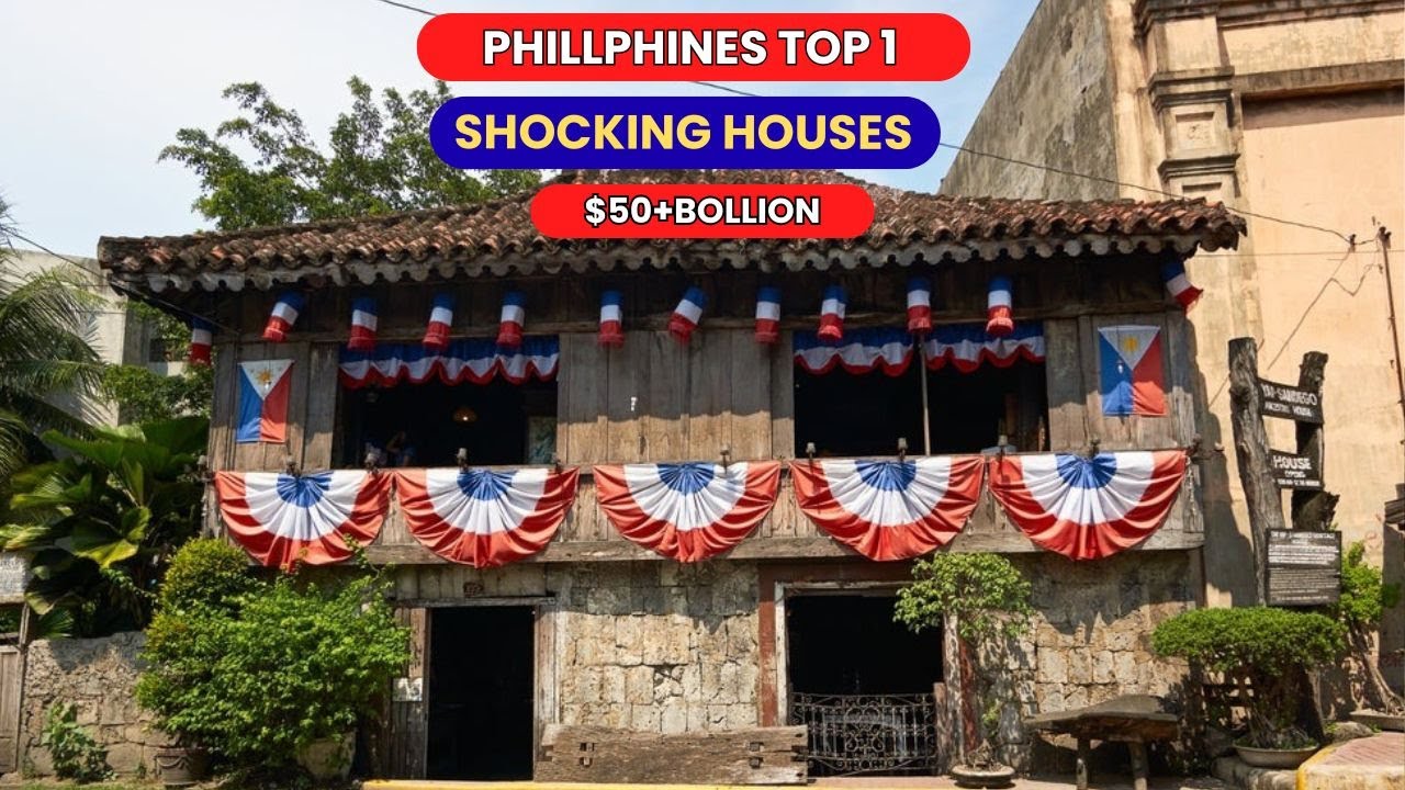 5 ШОКИРУЮЩИХ секретов о древних домах на Филиппинах