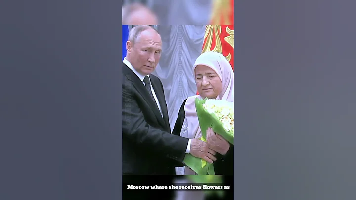Mother from Chechnya Receives Award | Russia | Ramzan Kaydrov | #putin #chechnya #shorts #russmika24