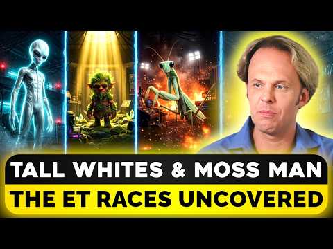 Thumbnail for David Wilcock: Tall White Aliens, the Moss Man & Extraterrestrial Races in Earth's Secret Bases