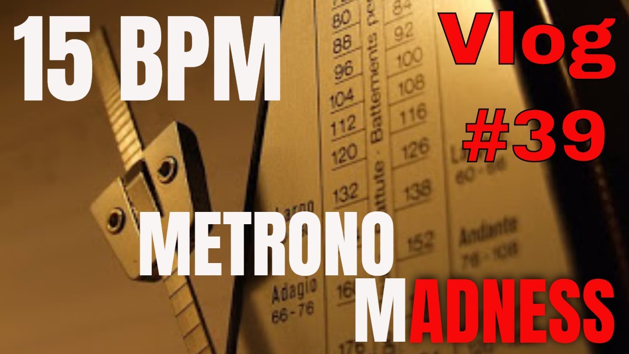 Studying At 15 Bpm Metronomadness Vlog 39 Cafesaxophone Forum