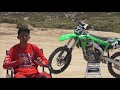 First Impression Test Ride Of The 2019 Kawasaki KX250