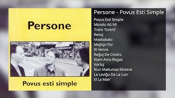 Persone - Povus Esti Simple (1996, Full Album)