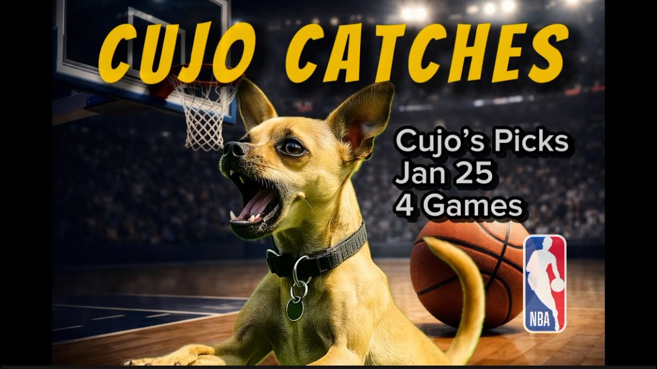 Cujo’s NBA Fetch | Warriors–Wolves, Nuggets–Grizzlies, Heat–Suns, Mavs–Bucks 🏀 Jan 25 | 