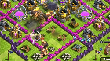 Clash of Clans - Dark Elixir Theoretical Maximum Loot Raid Achived! (7,800 raided)