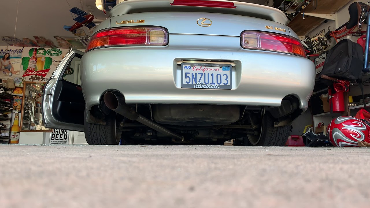 Lexus Sc300 Straight Pipe YouTube