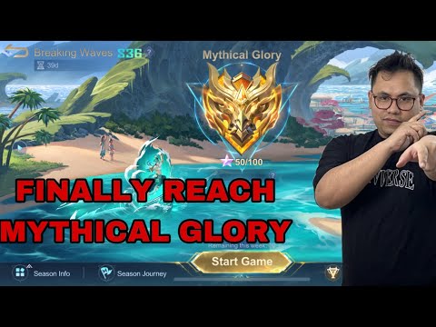 FIRST TIME REACHING MYTHICAL GLORY 🎉🤣 #moba5v5 #mobilelegends #moba5v5india #mlbb #mobalegends