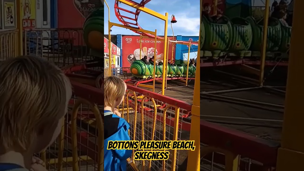 Caterpillar Roller Coaster at Bottons Pleasure Beach, Skegness