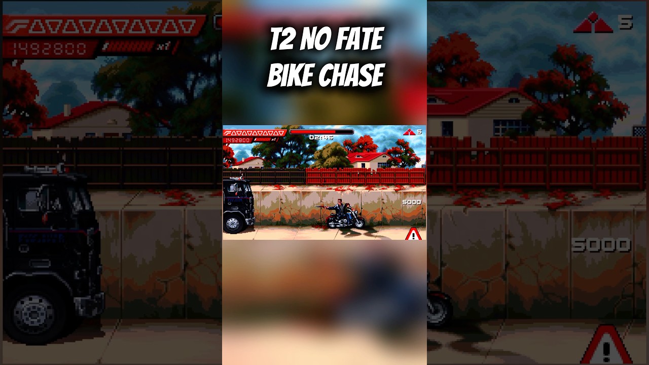 Terminator 2d No Fate Bike Chase 