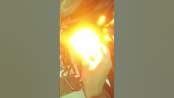 #Hero splendor indicator LED bulb bs6 bike k#shorts #video✌