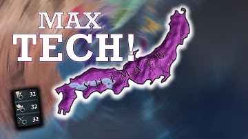 EU4 but Shimazu has MAX TECHNOLOGY