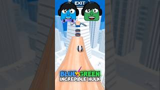 Blue Vs Green Hulk- Who Is Incredible
