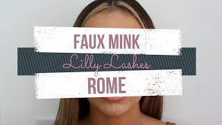 Lilly Lashes Rome - Try On