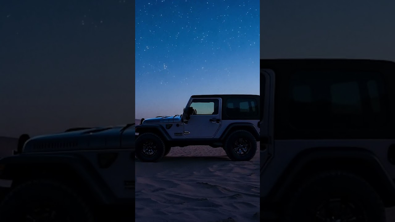 fake jeep ad using Runway gen-3