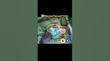 ✅ Phoveus tips and tricks #MLBBcreator #mobilelegends #phoveus