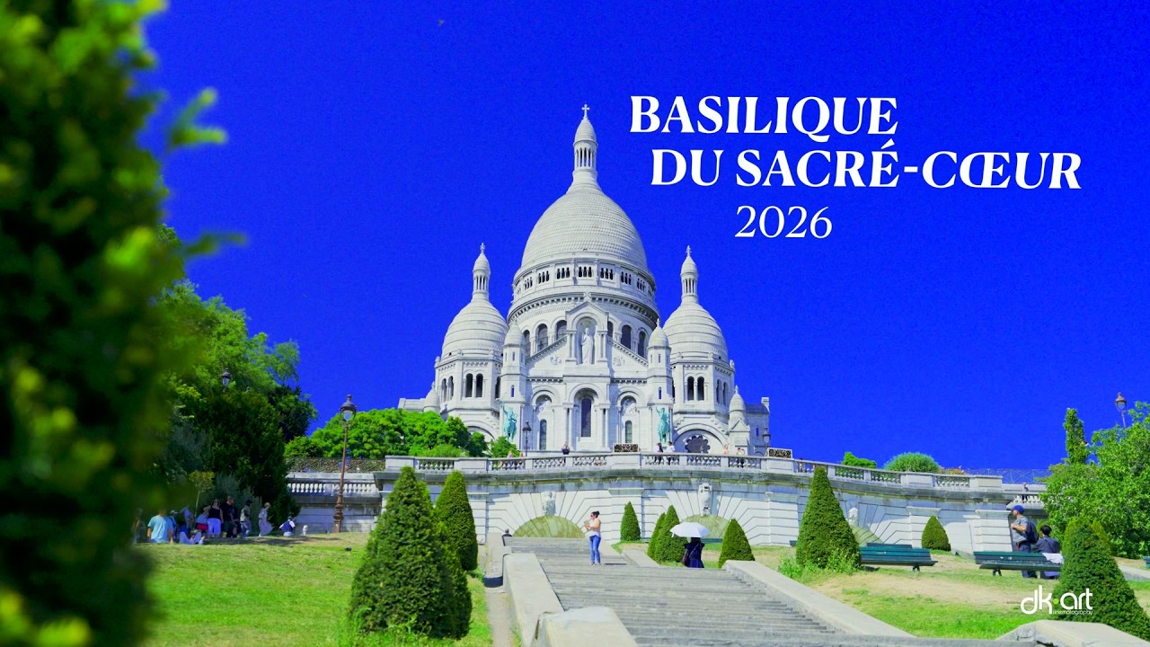 🇫🇷 FRANCE | PARIS | Basilique du Sacré Cœur  2026 | 8K | HDR