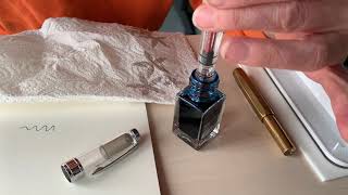 Introductie TWSBI Vulpen met converter - YouTube