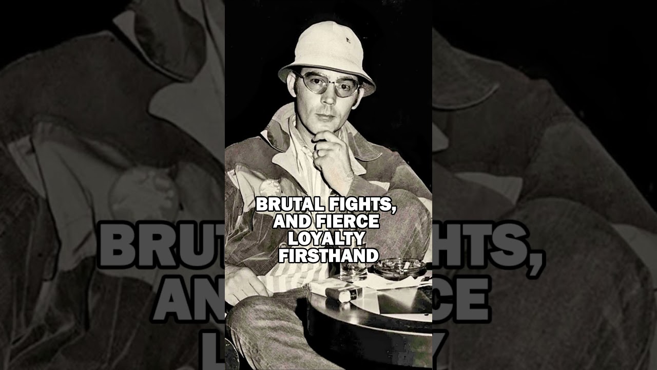 Hunter S. Thompson’s Wild Ride with the Hells Angels 🏍️