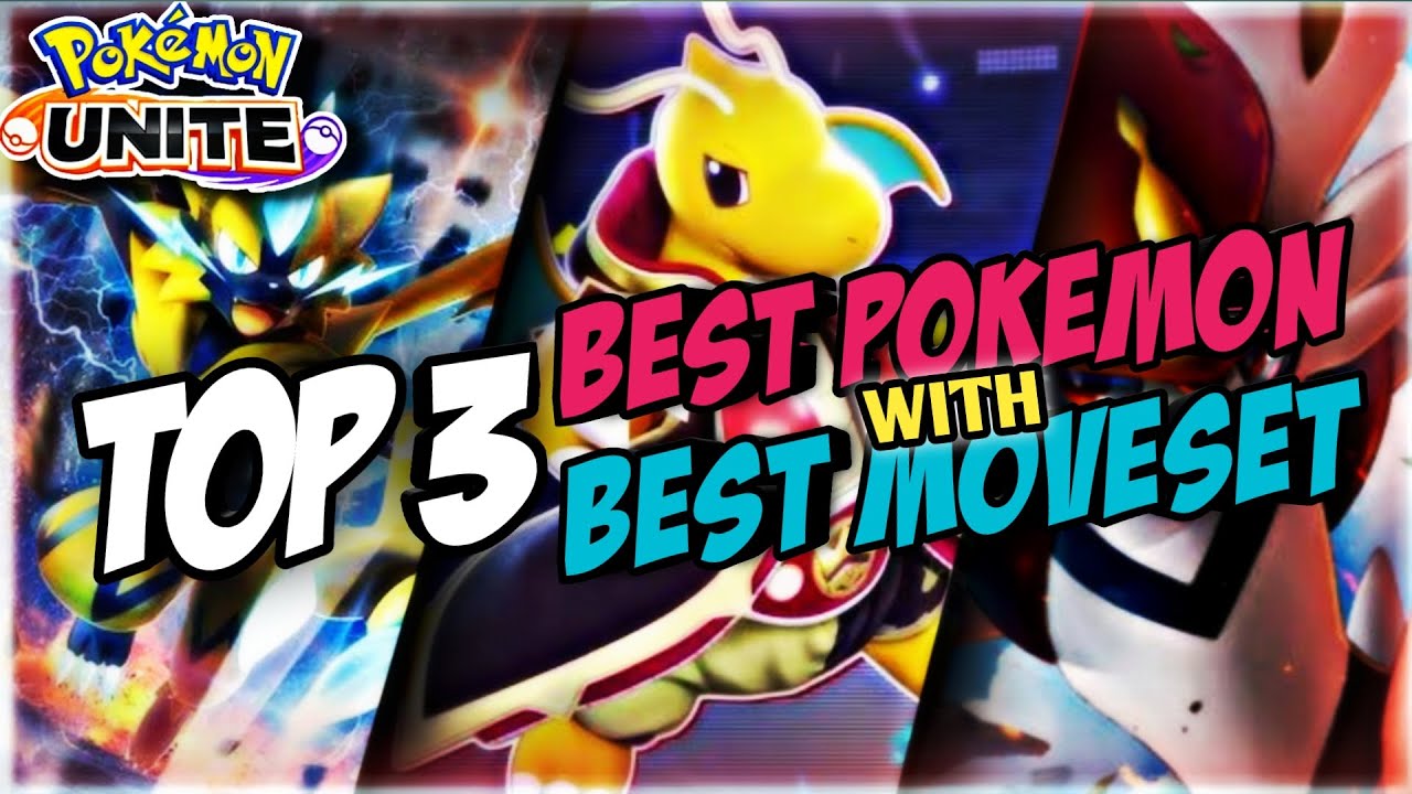 Top 3 Best Pokemon For Season 13 in Pokemon Unite Best Pokemon in Pokemon Unite YouTube